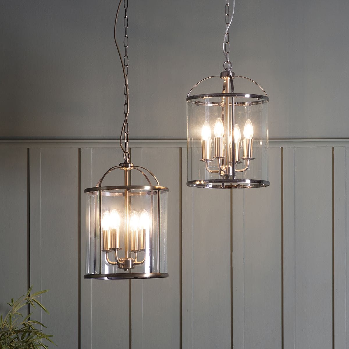 Bodhi Lighting Cowslip 4 Pendant Light Satin Nickel House of Isabella UK