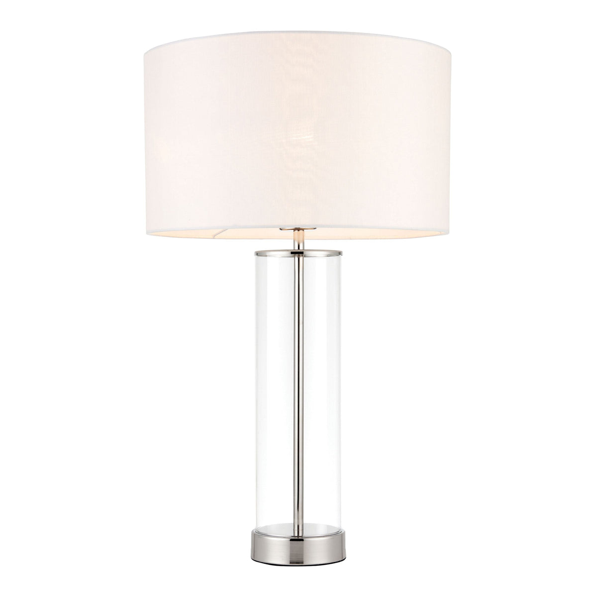 Cricket Table Lamp Bright Nickel.