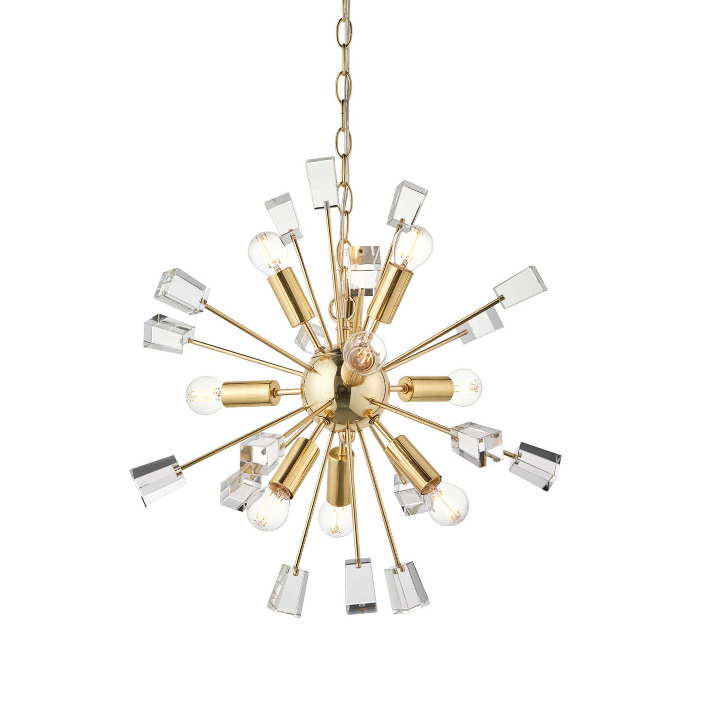 Bodhi Lighting Donnington 9 Pendant Light Brass House of Isabella UK