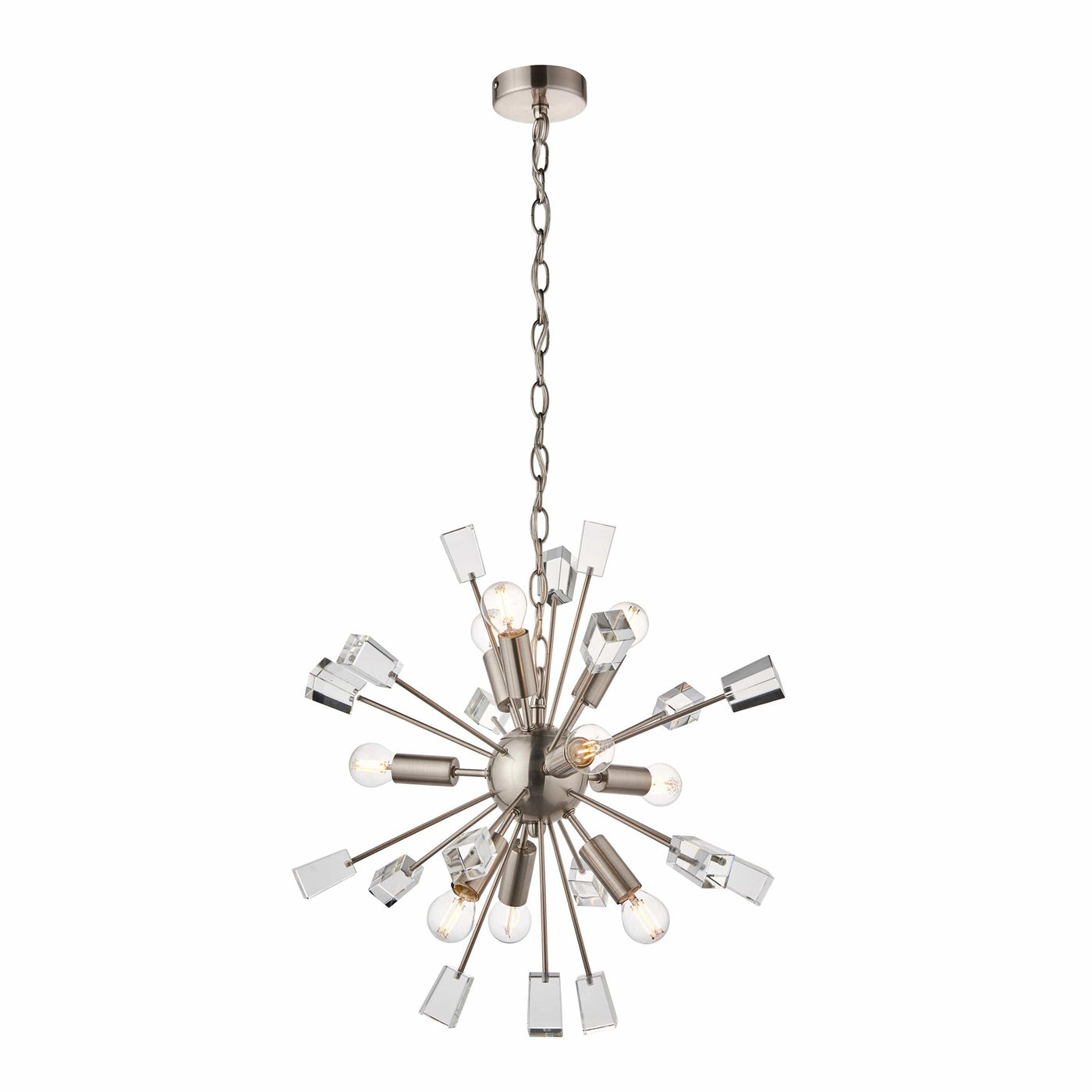 Bodhi Lighting Donnington 9 Pendant Light Nickel House of Isabella UK