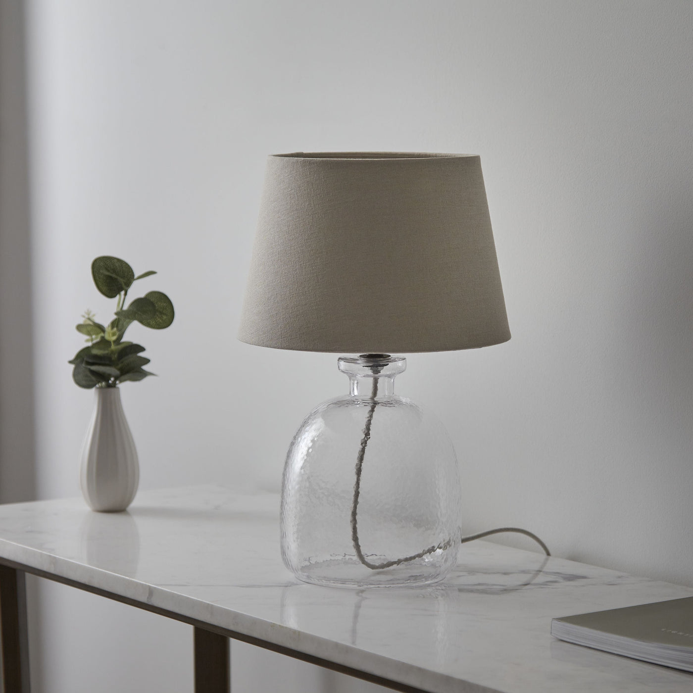 Bodhi Lighting Eden Lamp - Clear/Grey House of Isabella UK