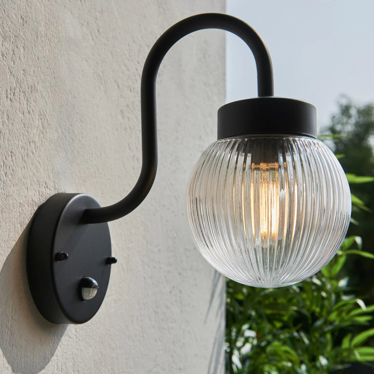 Eldon 1 Wall Light Black.