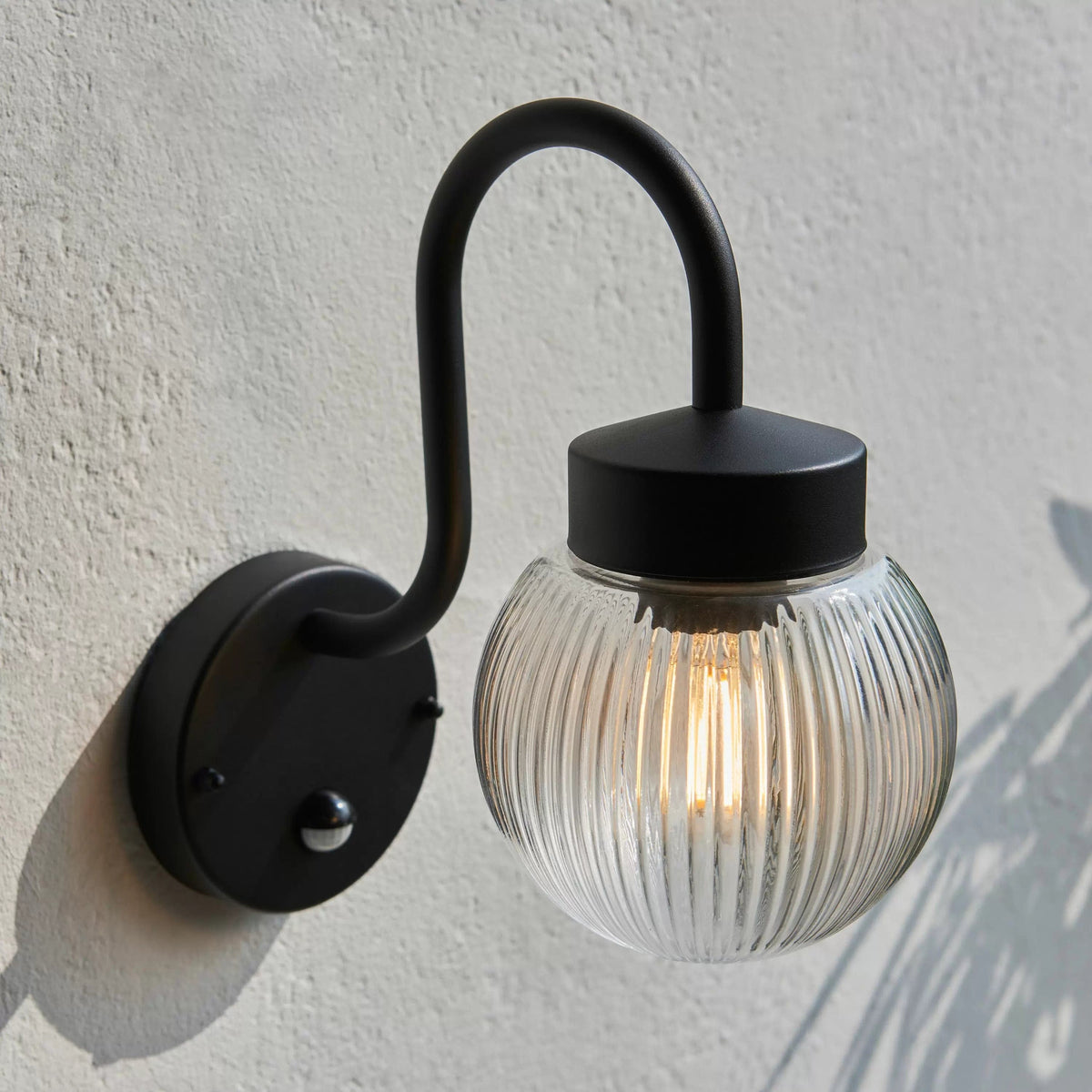 Eldon 1 Wall Light Black.
