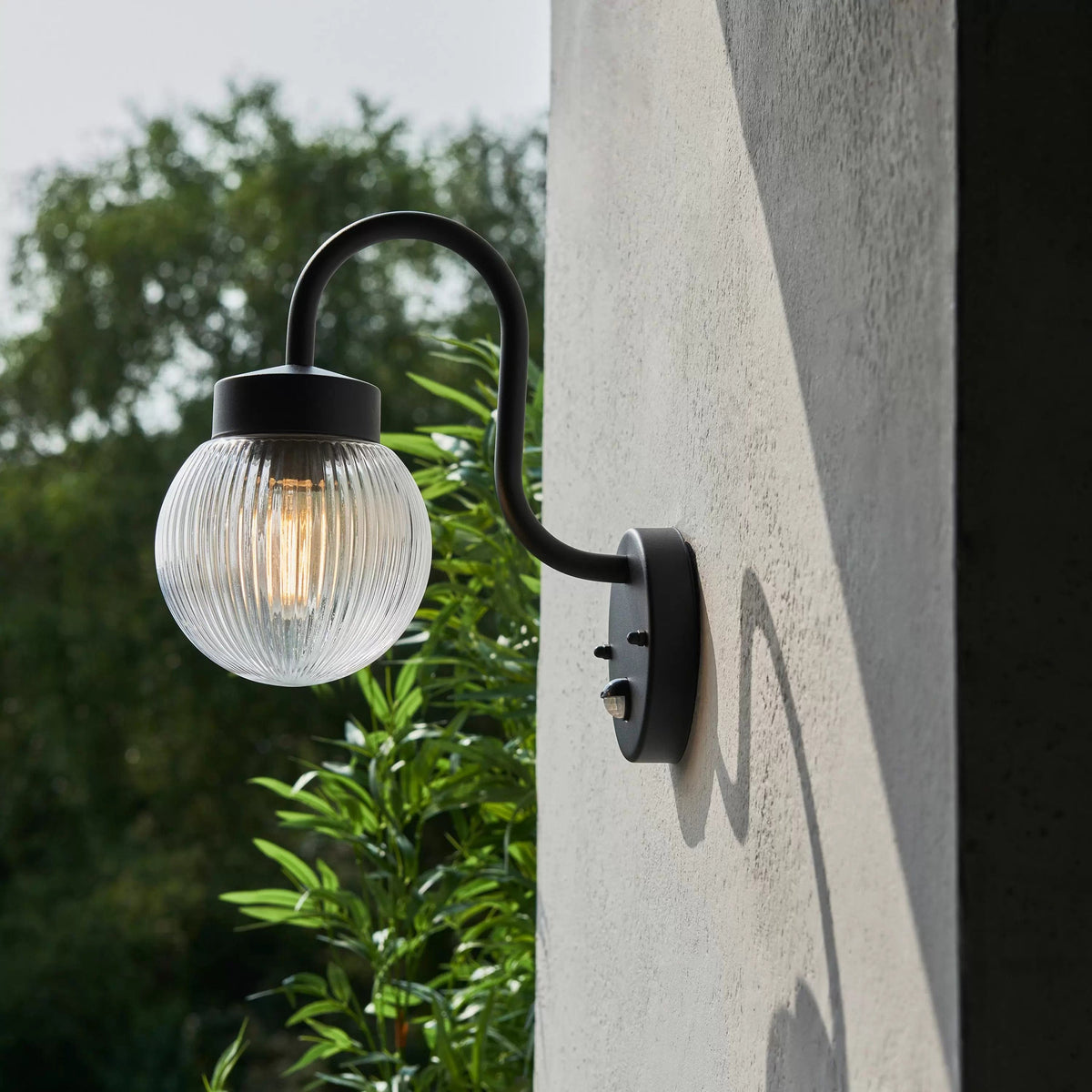Eldon 1 Wall Light Black.