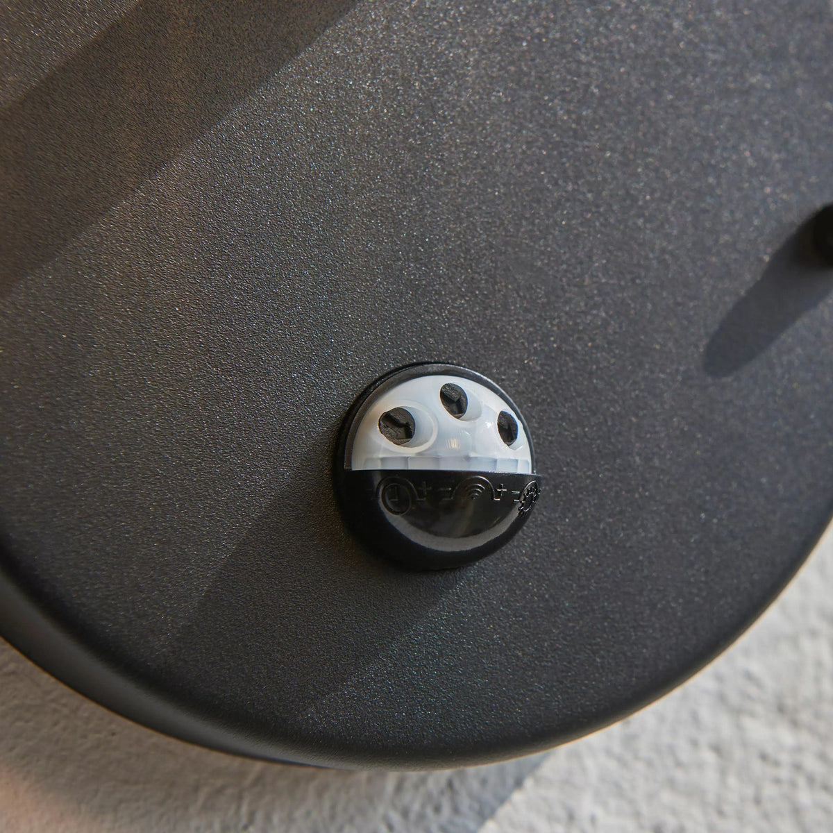 Eldon 1 Wall Light Black.