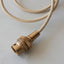 Bodhi Lighting Eltham 1 Pendant Light Brushed Aged Brass/Natural House of Isabella UK