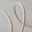 Bodhi Lighting Eltham 1 Pendant Light Brushed Aged Brass/Natural House of Isabella UK