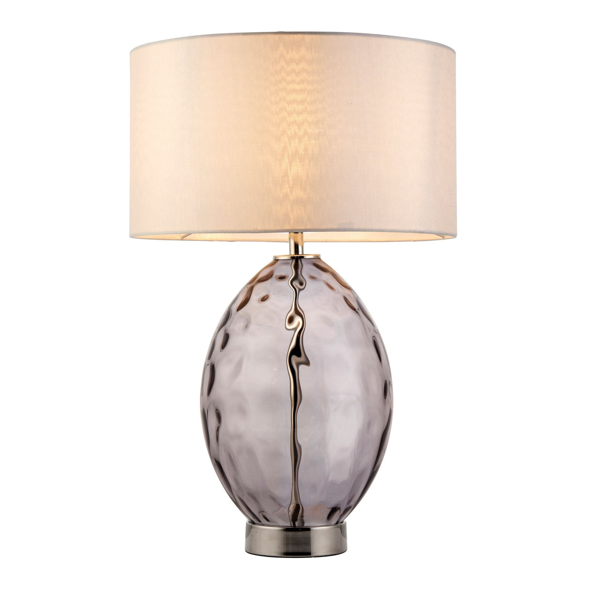 Bodhi Lighting Erin Dimple Table Lamp Grey House of Isabella UK