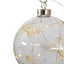 Bodhi Lighting Feather Etched Bauble with LED Clear House of Isabella UK