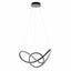 Bodhi Lighting Francesca 1 Pendant Light Textured Black House of Isabella UK