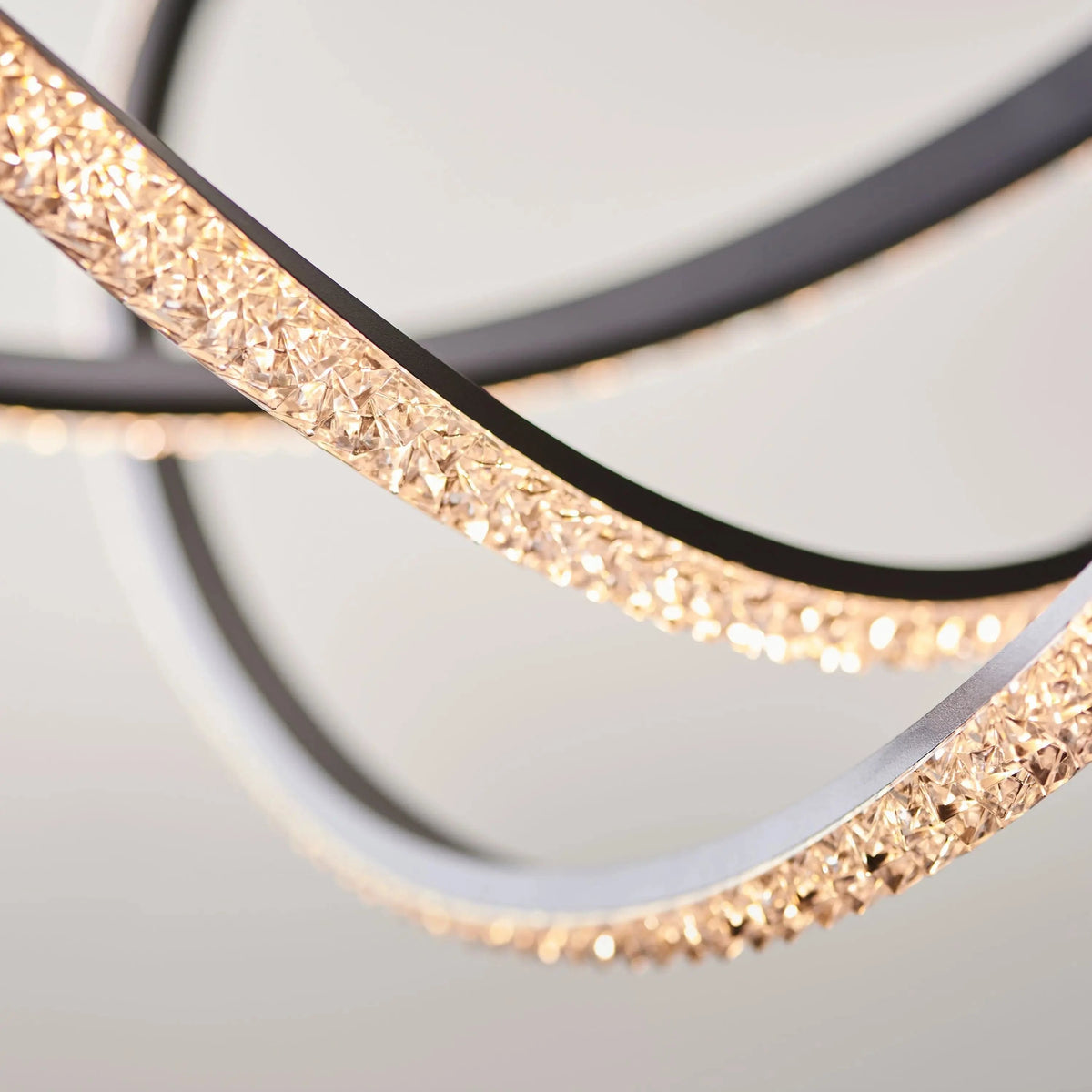 Bodhi Lighting Francesca 1 Pendant Light Textured Black House of Isabella UK