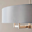 Bodhi Lighting Grande 5 Pendant Light Matt Nickel House of Isabella UK