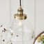 Handsom 1 Pendant Light Antique Brass.