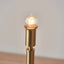 Bodhi Lighting Heaton Rechargeable Table Lamp Base Brushed Brass House of Isabella UK