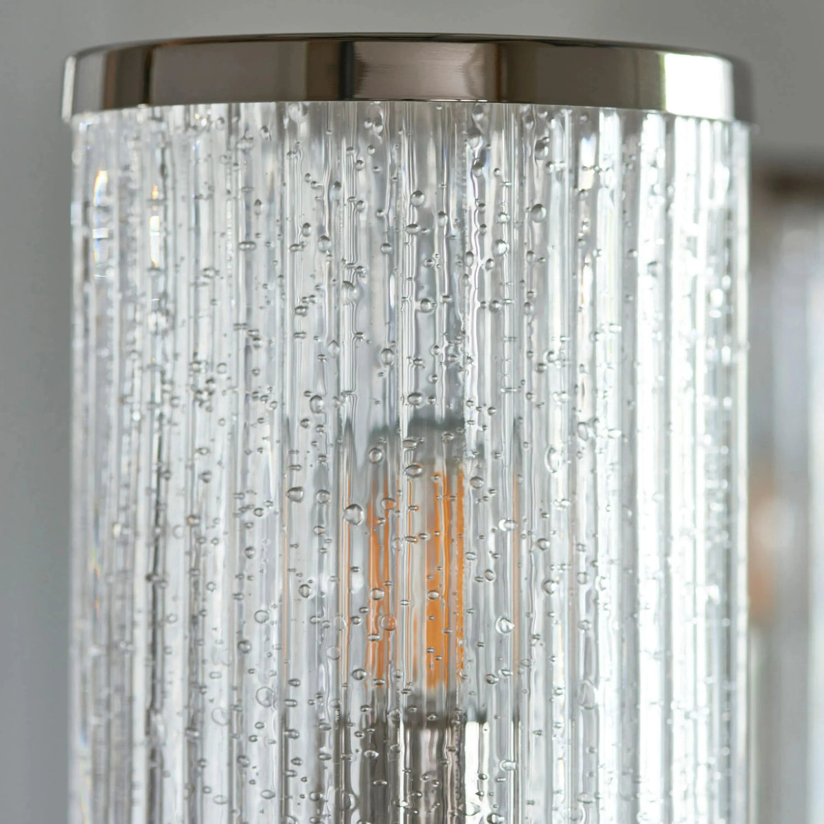 Henners 5 Pendant Light Bright Nickel.