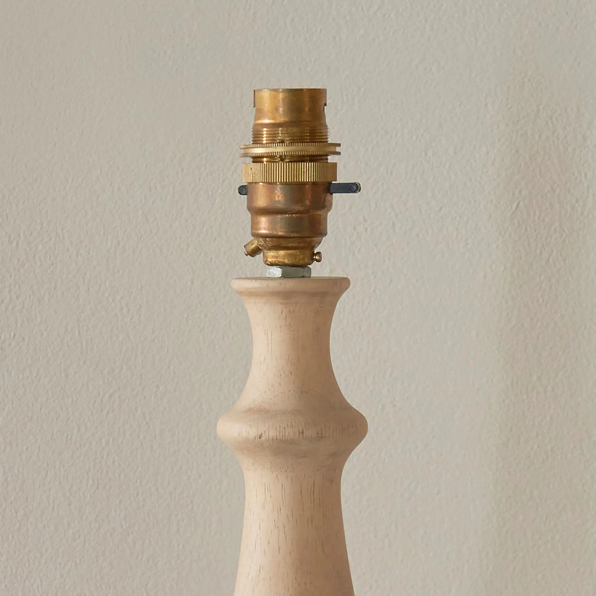 Bodhi Lighting Hidcote Table Lamp Base Natural Wood House of Isabella UK