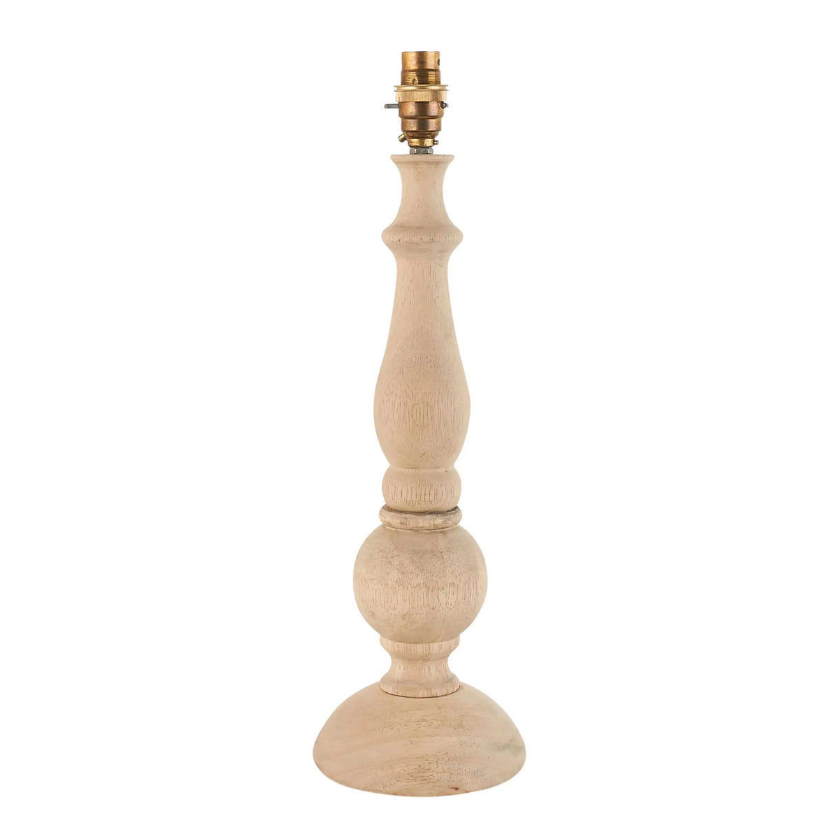 Bodhi Lighting Hidcote Table Lamp Base Natural Wood House of Isabella UK