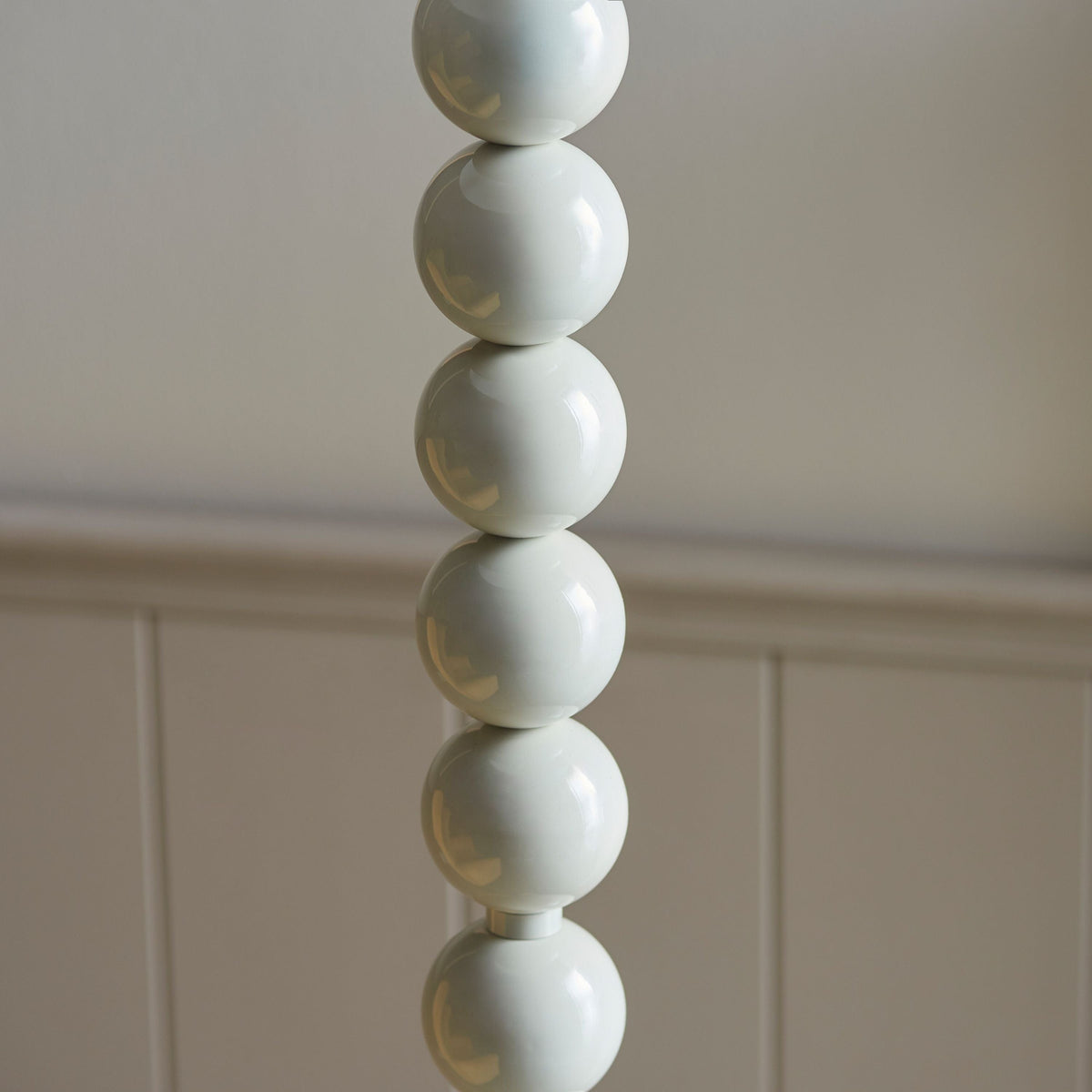 Bodhi Lighting Higgledy Floor Lamp Base Gloss Almond White Paint House of Isabella UK