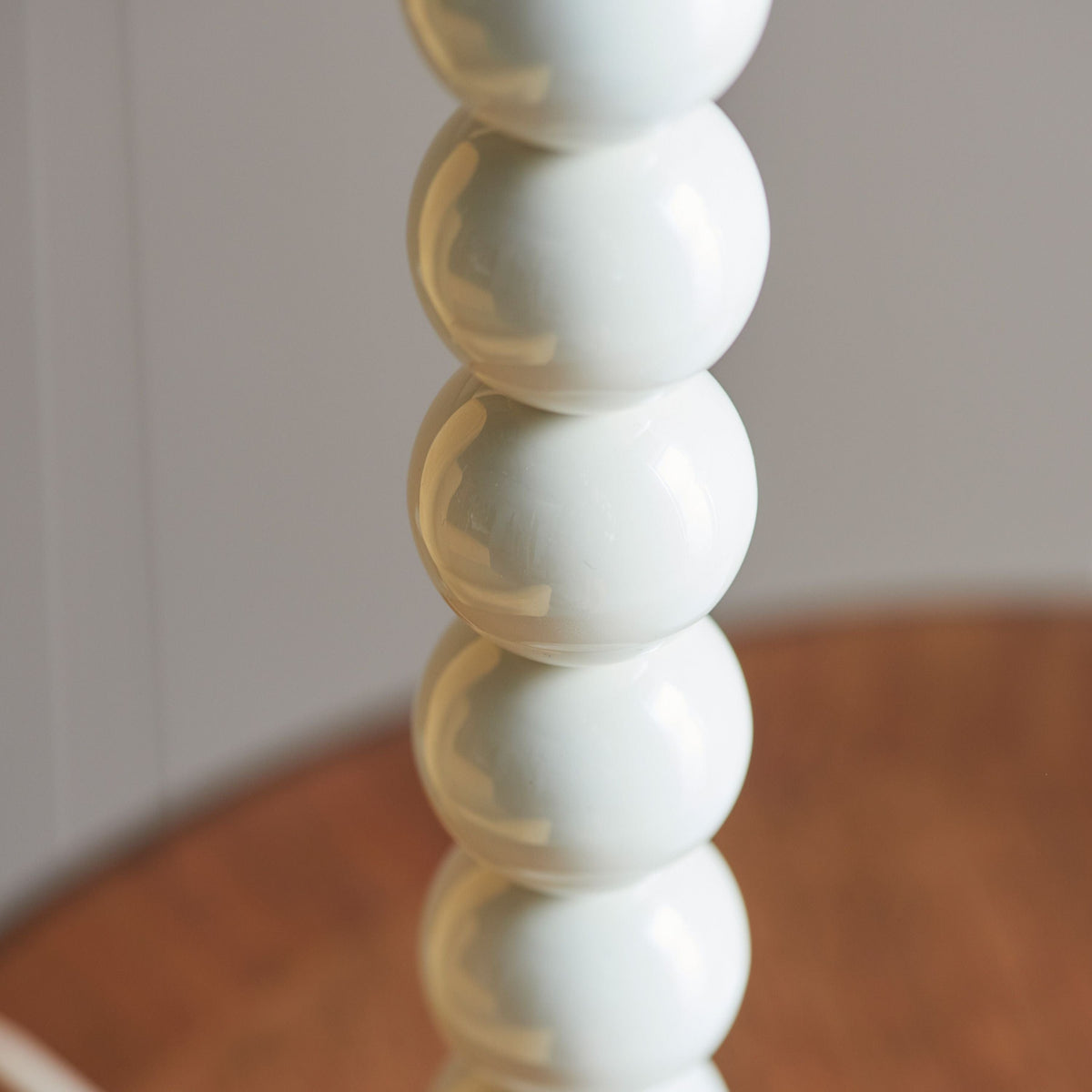 Bodhi Lighting Higgledy Table Lamp Base Gloss Almond White Paint House of Isabella UK