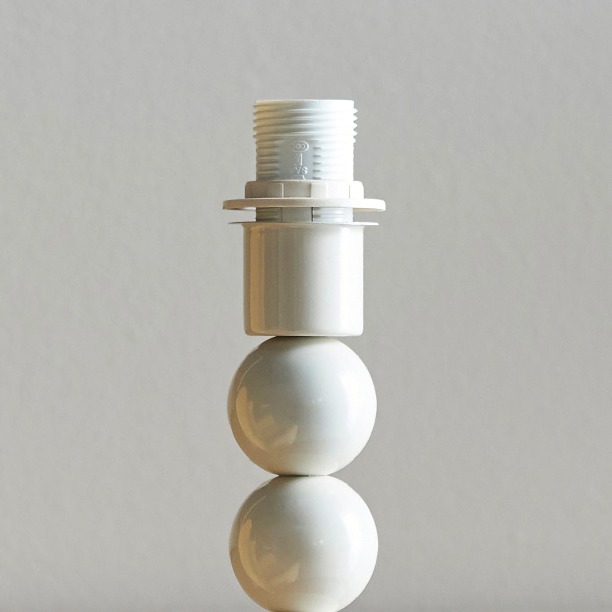 Bodhi Lighting Higgledy Table Lamp Base Gloss Almond White Paint House of Isabella UK