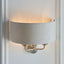 Bodhi Lighting Highclaire 2 Wall Light ChRoman & Natural House of Isabella UK