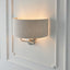 Bodhi Lighting Highclaire 2 Wall Light ChRoman & Natural House of Isabella UK