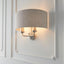 Bodhi Lighting Highclaire 2 Wall Light ChRoman & Natural House of Isabella UK