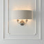 Bodhi Lighting Highclaire 2 Wall Light ChRoman & Natural House of Isabella UK