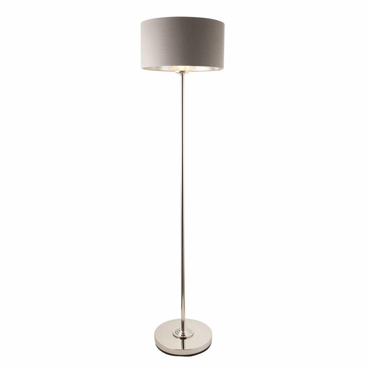 Bodhi Lighting Highclaire Floor Lamp Bright Nickel House of Isabella UK