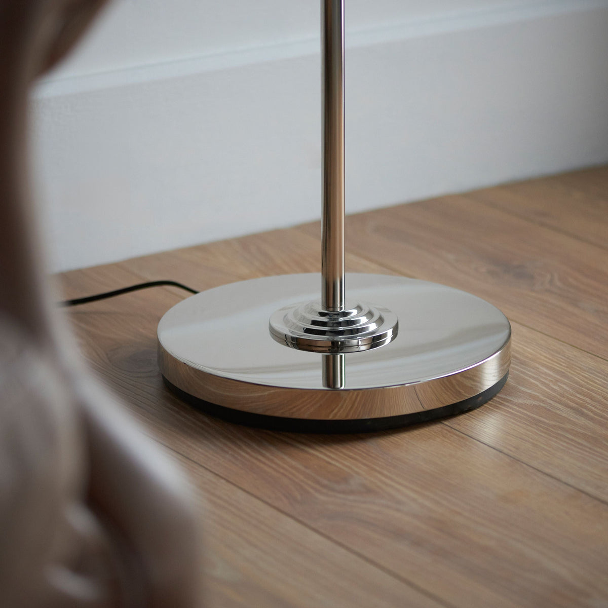 Highclaire Floor Lamp Brushed ChRoman.