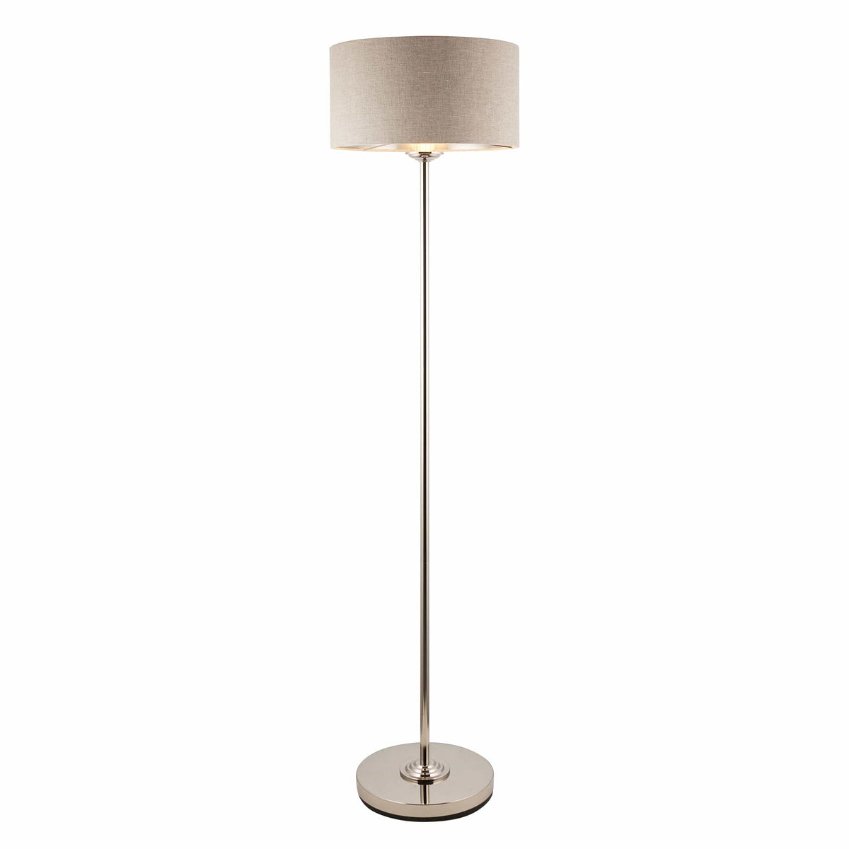 Highclaire Floor Lamp Brushed ChRoman.