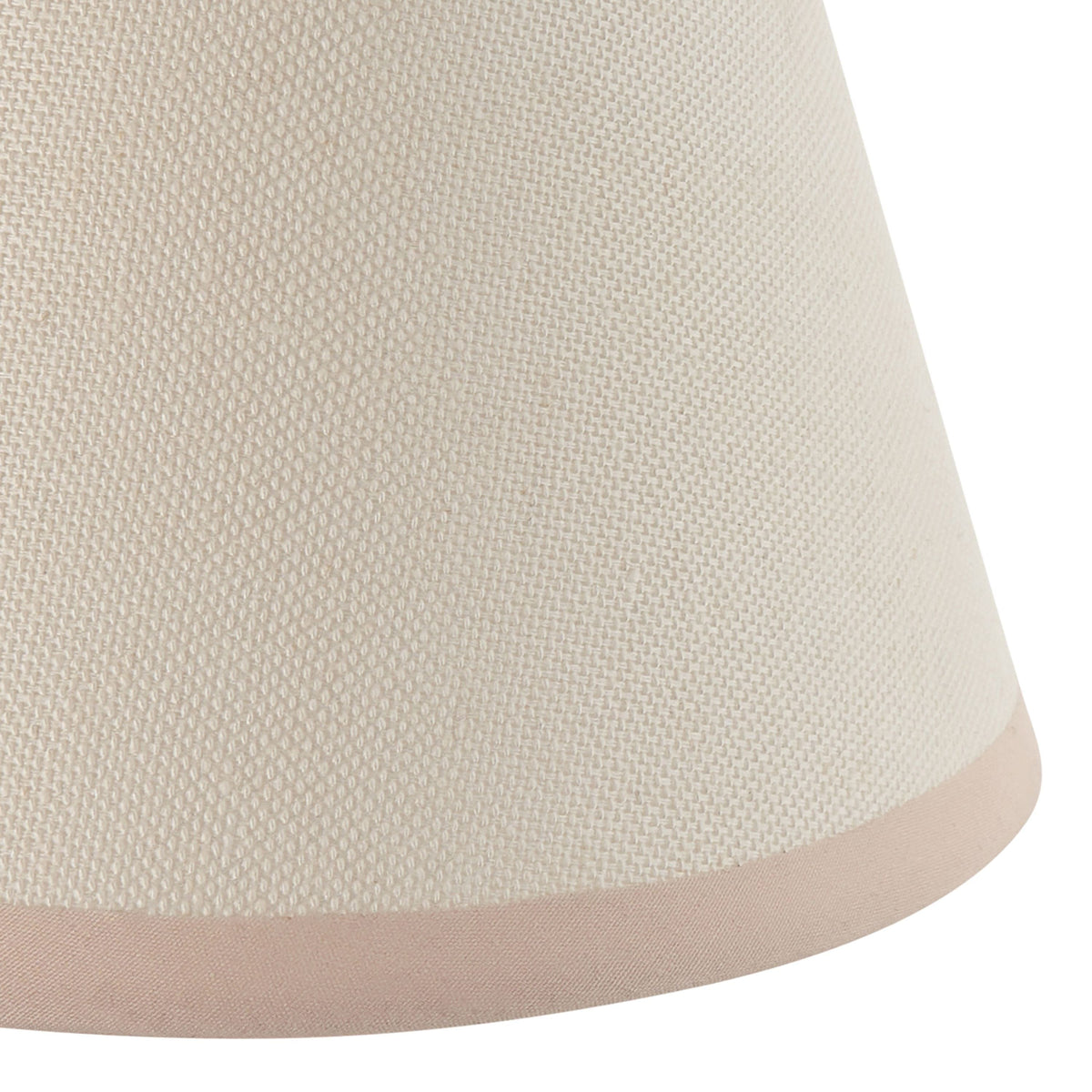 Bodhi Lighting Ivy Shade Almond White Fabric 16cm House of Isabella UK