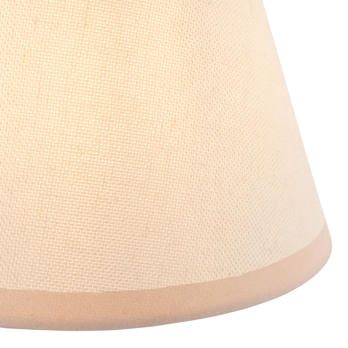 Bodhi Lighting Ivy Shade Almond White Fabric 16cm House of Isabella UK