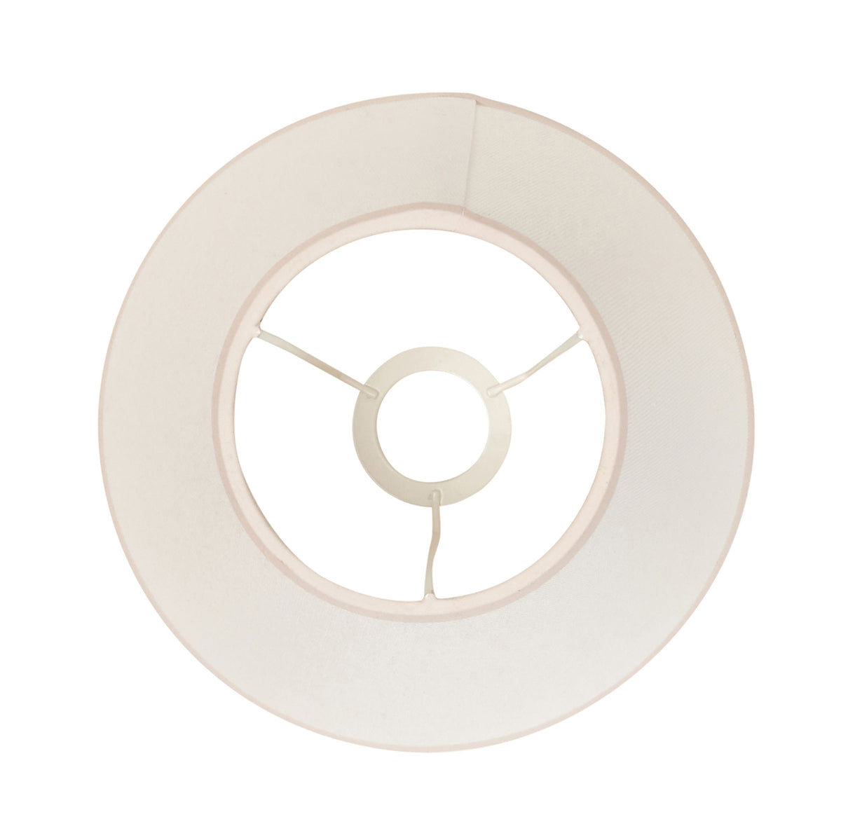 Bodhi Lighting Ivy Shade Almond White Fabric 25cm House of Isabella UK