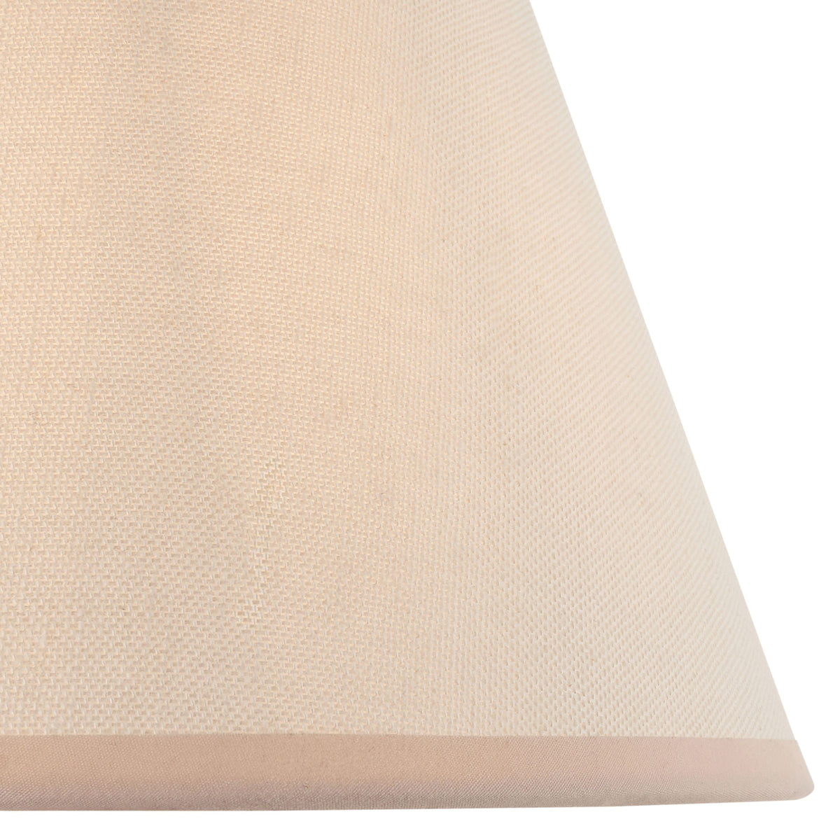 Bodhi Lighting Ivy Shade Almond White Fabric 25cm House of Isabella UK