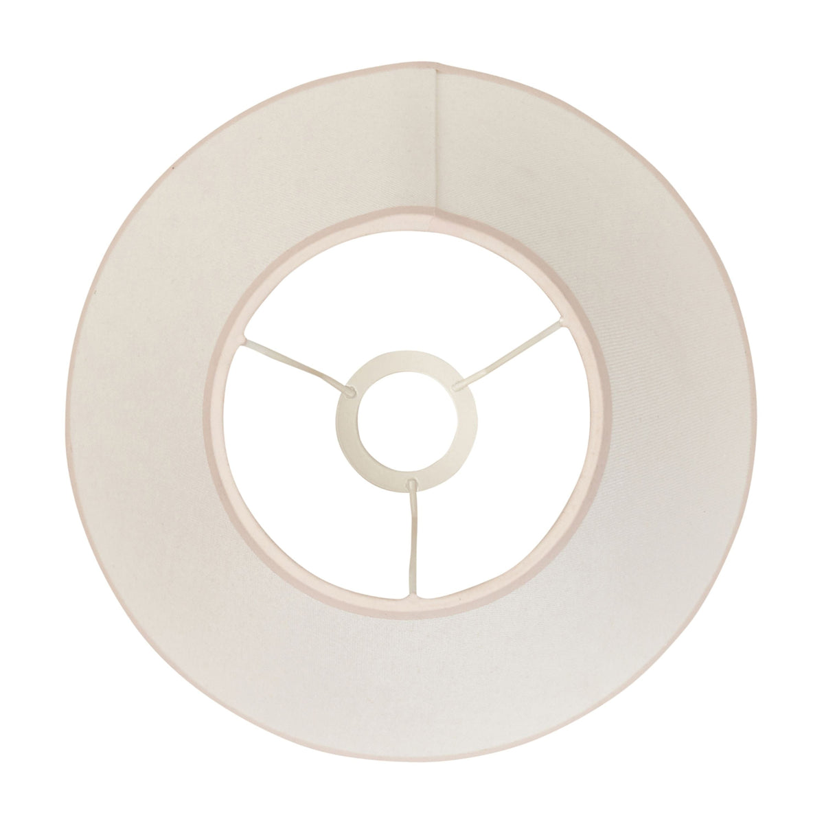 Bodhi Lighting Ivy Shade Almond White Fabric 30cm House of Isabella UK