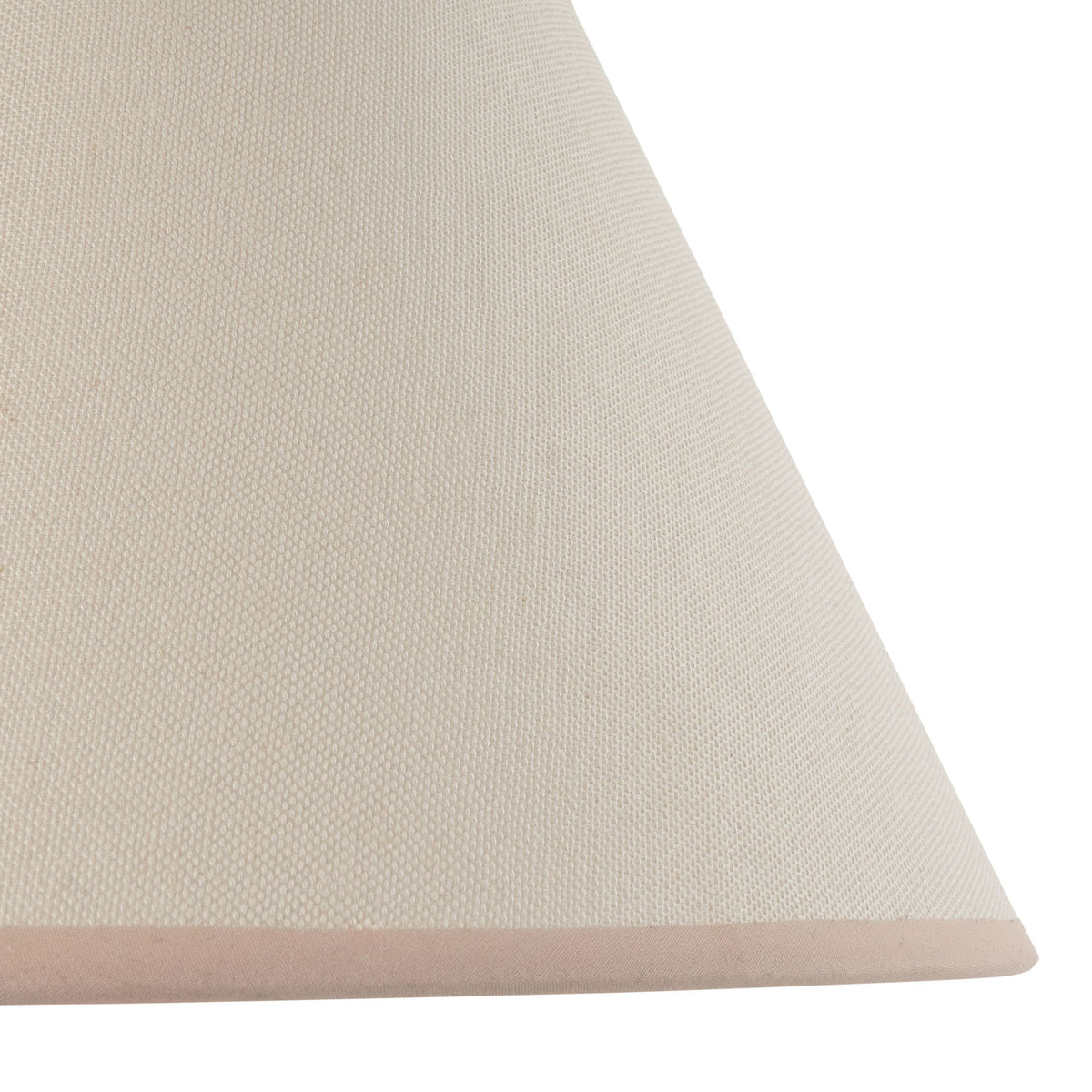 Bodhi Lighting Ivy Shade Almond White Fabric 30cm House of Isabella UK