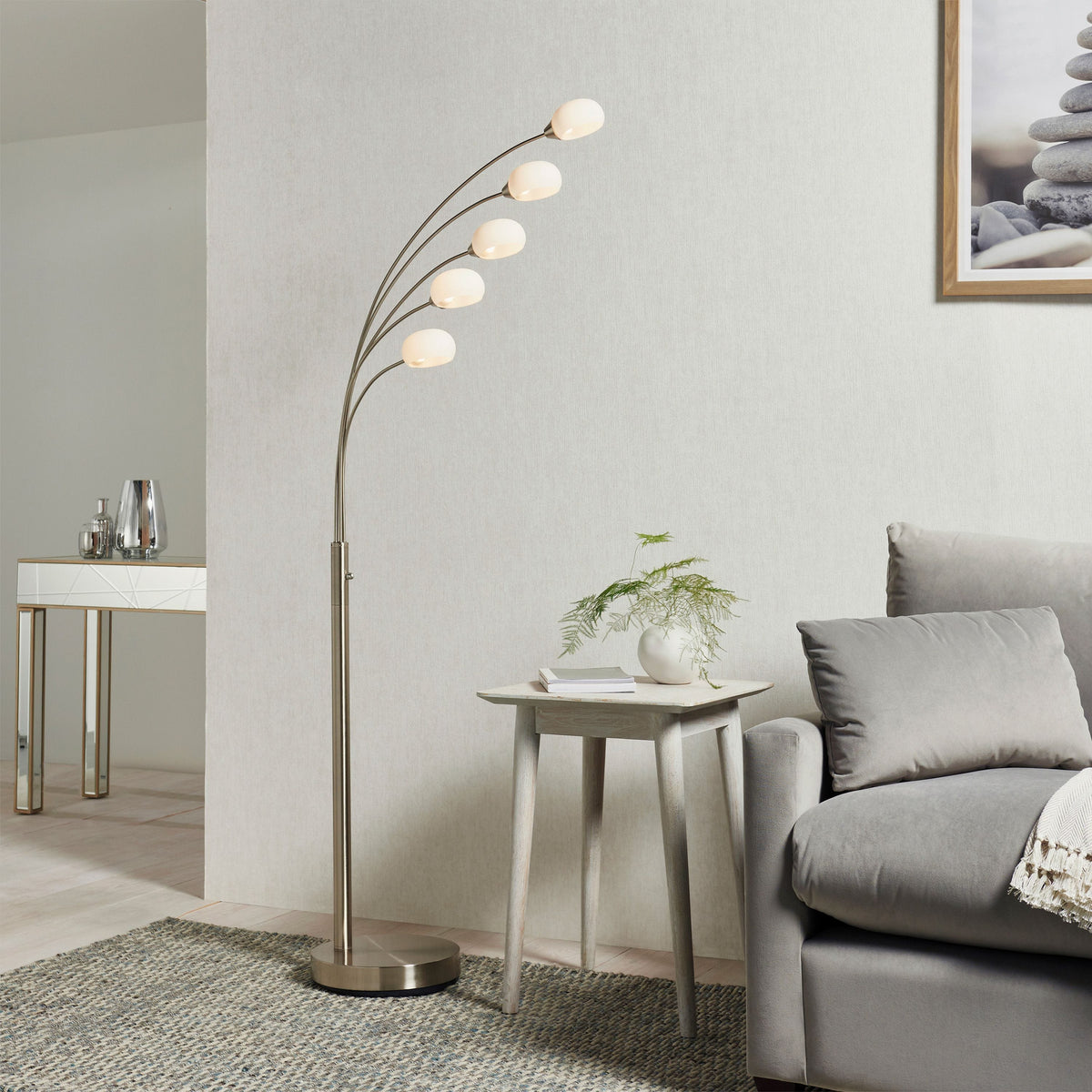 Bodhi Lighting Jazpar 5 Floor Lamp House of Isabella UK