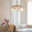 Bodhi Lighting Karine 5 Pendant Light Brushed Aged Brass House of Isabella UK