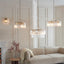 Bodhi Lighting Karine 5 Tiered Pendant Light Brushed Aged Brass House of Isabella UK