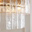 Bodhi Lighting Karine 5 Tiered Pendant Light Brushed Aged Brass House of Isabella UK