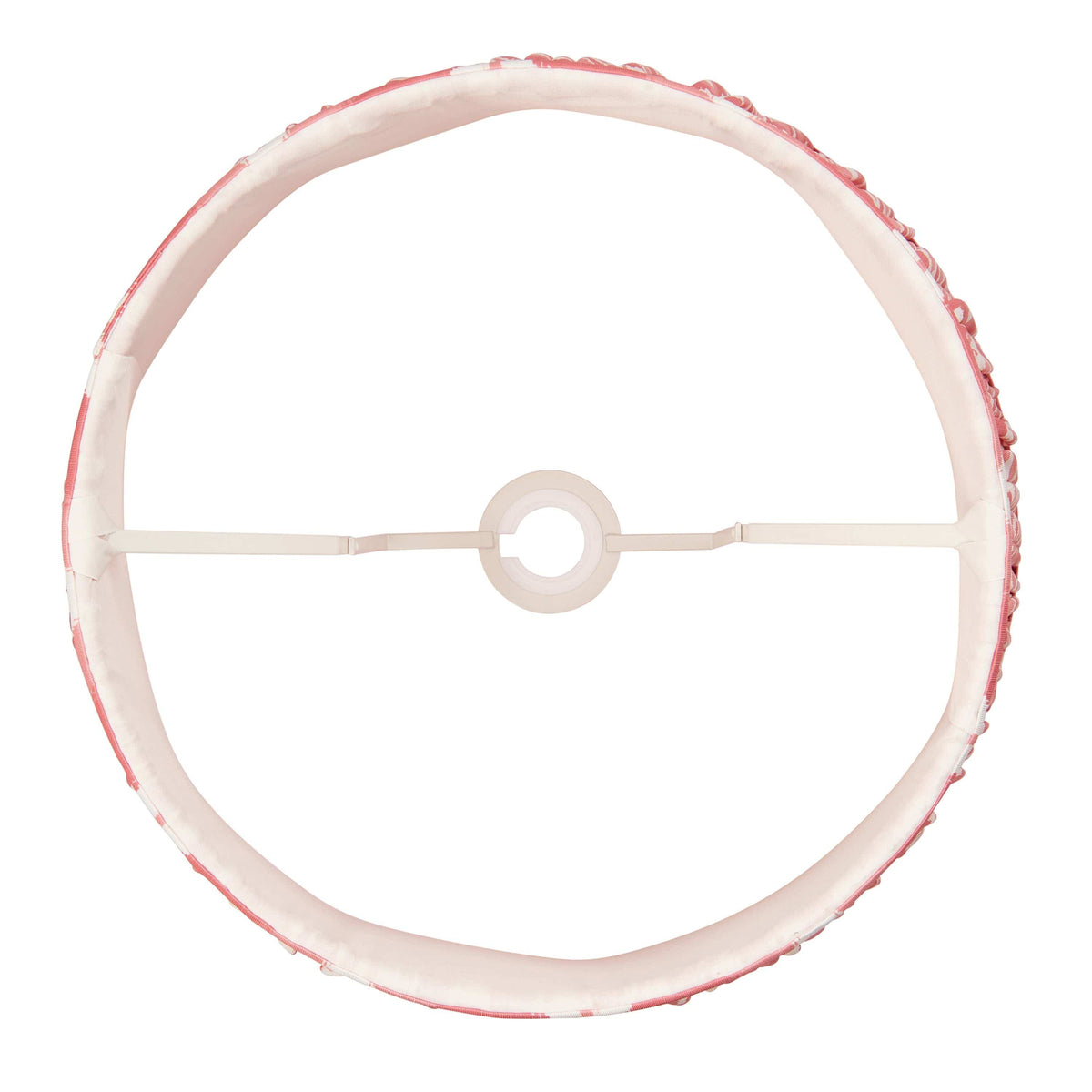 Bodhi Lighting Katu Shade Coral Pink Fabric 40cm House of Isabella UK