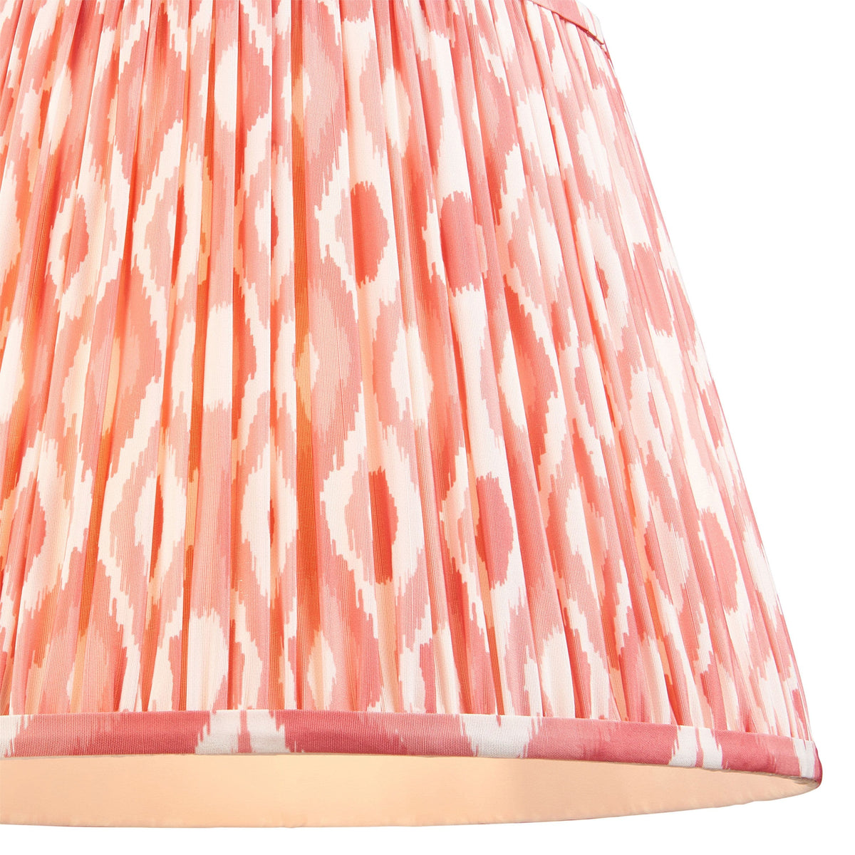 Bodhi Lighting Katu Shade Coral Pink Fabric 40cm House of Isabella UK