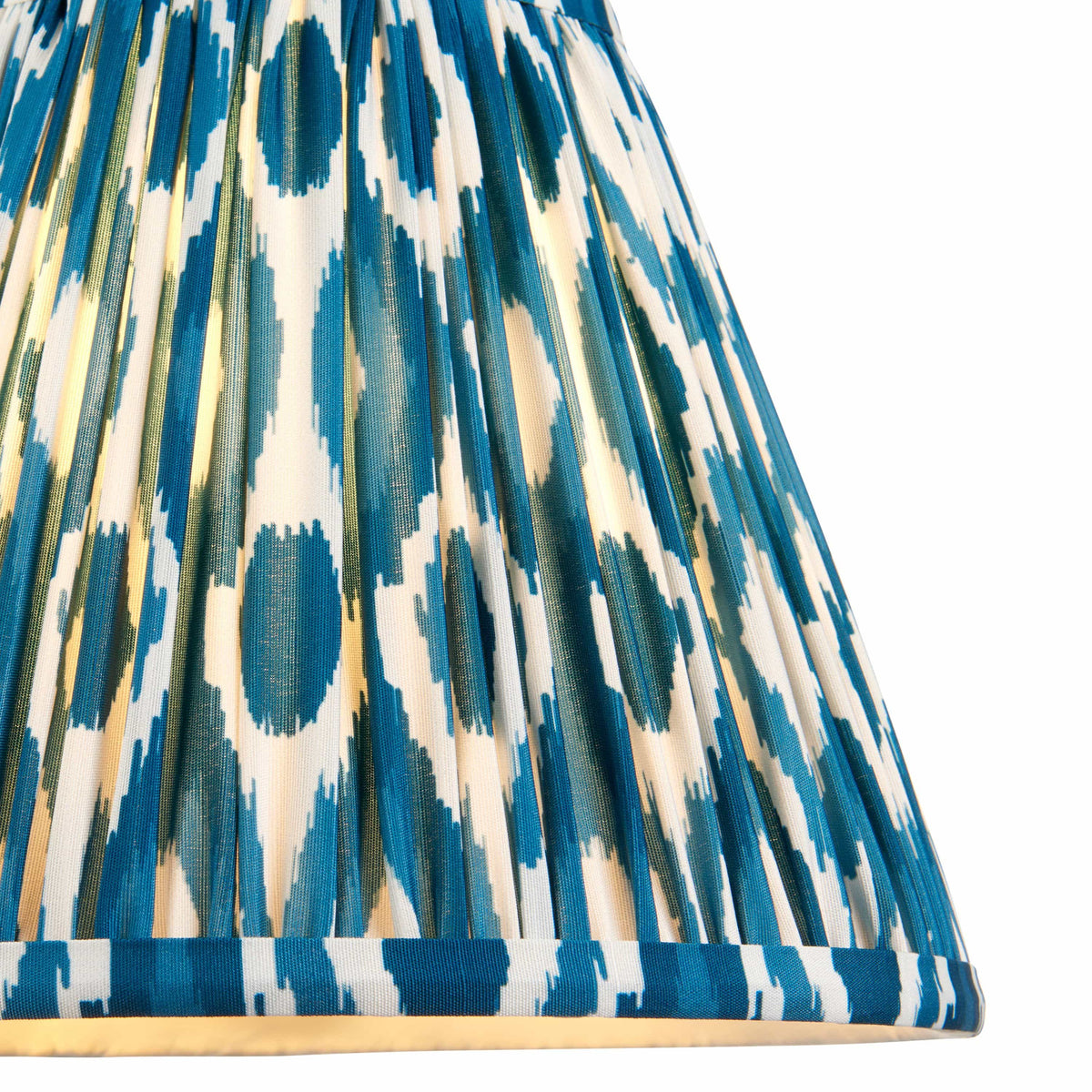 Bodhi Lighting Katu Shade Marlin Blue Fabric 25cm House of Isabella UK