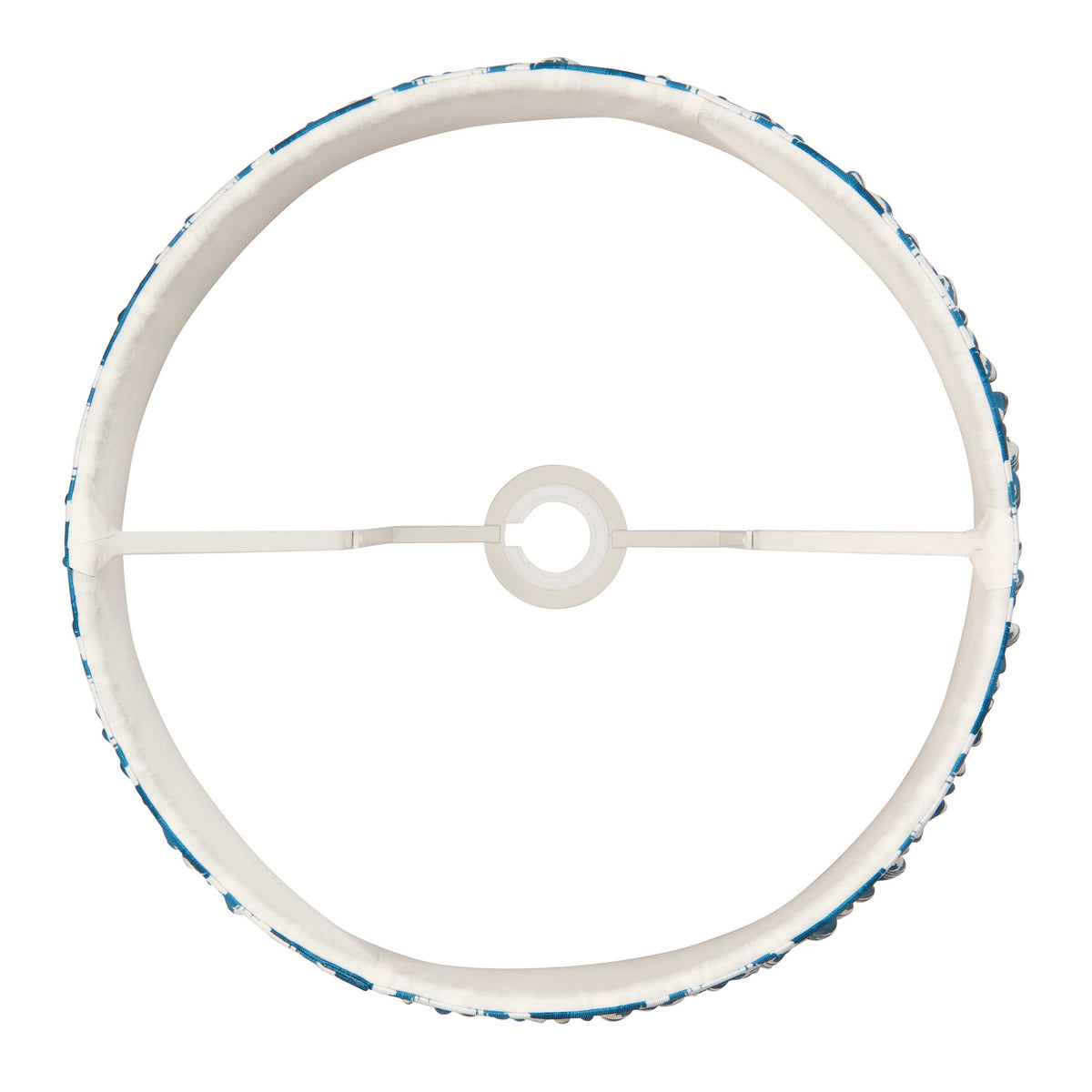 Bodhi Lighting Katu Shade Marlin Blue Fabric 40cm House of Isabella UK