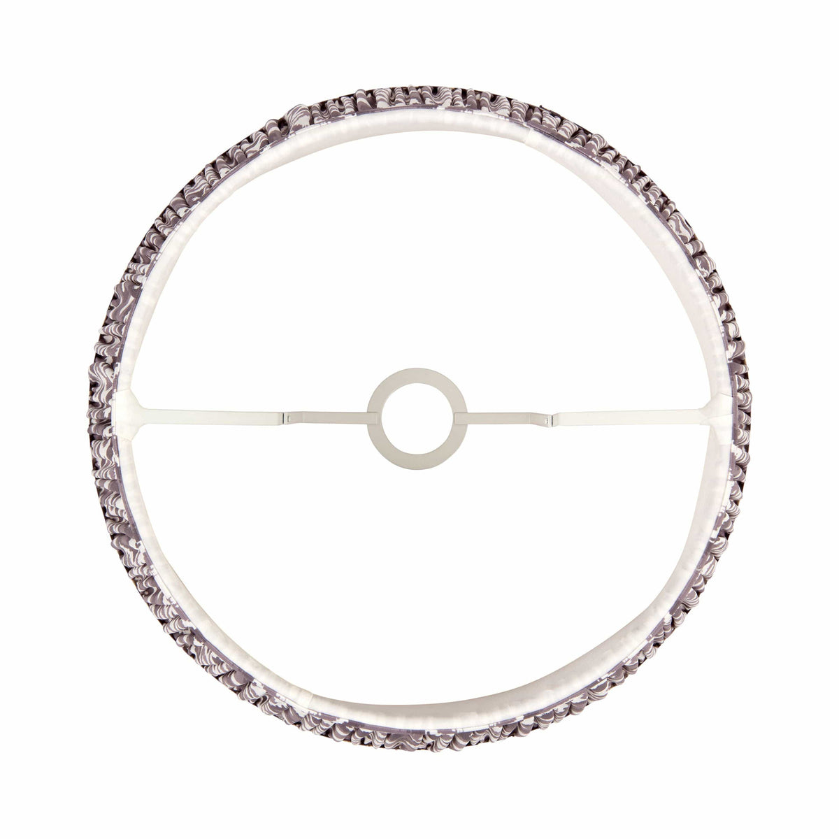 Bodhi Lighting Katu Shade Pearl Grey Fabric 40cm House of Isabella UK