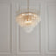 Bodhi Lighting La Rochelle 12 Pendant Light Clear Ribbed Glass House of Isabella UK