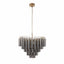 Bodhi Lighting La Rochelle 12 Pendant Light Smokey Grey Lustre glass House of Isabella UK