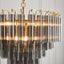 Bodhi Lighting La Rochelle 12 Pendant Light Smokey Grey Lustre glass House of Isabella UK