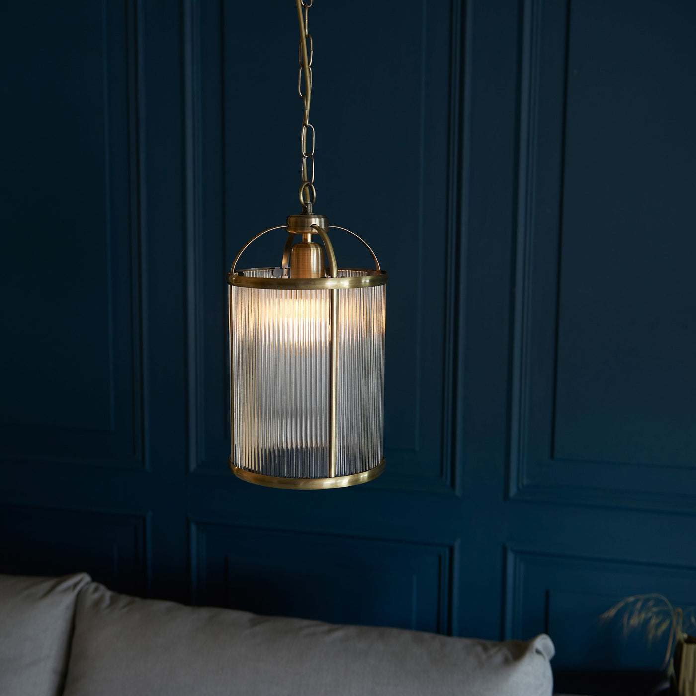 Bodhi Lighting Lambeth Ribbed Pendant House of Isabella UK